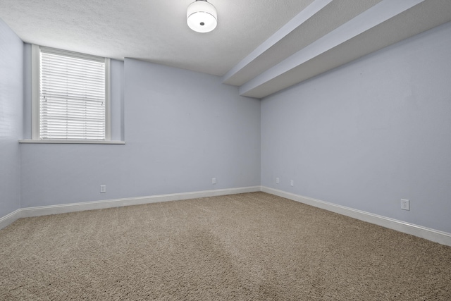 5323 S Carson St, Battlefield, MO 65619 - empty room with carpet flooring and a textured ceiling