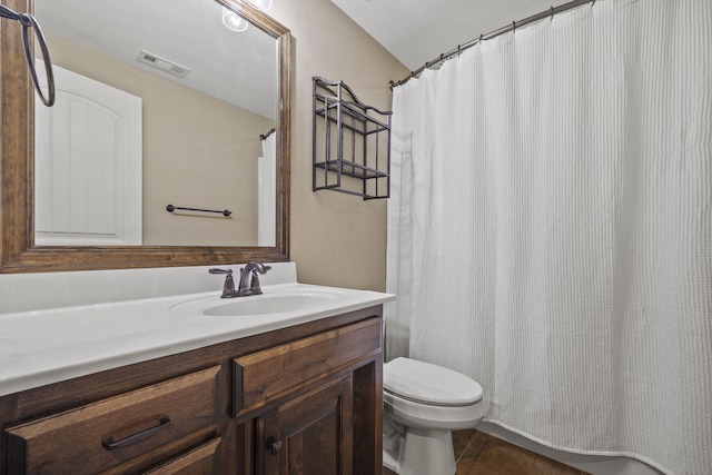 5323 S Carson St, Battlefield, MO 65619 - bathroom featuring vanity and curtained shower
