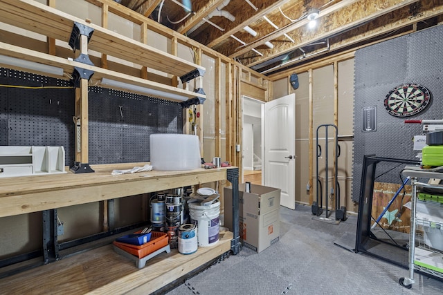 5323 S Carson St, Battlefield, MO 65619 - view of unfinished below grade area