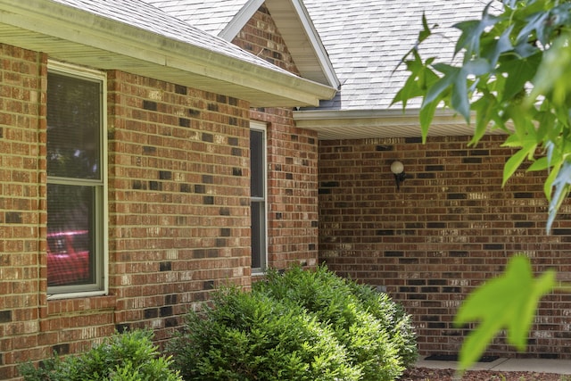 508 N Cherry Cir, Nixa, MO 65714 - exterior view of brick siding and roof with shingles