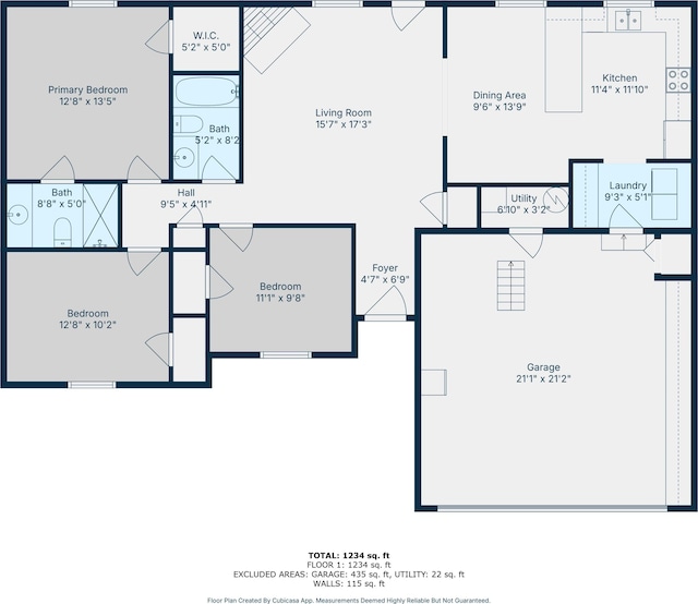 508 N Cherry Cir, Nixa, MO 65714 - view of floor plan / room layout