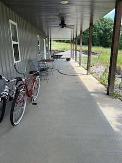 134 Meadowbrook Ln, Walnut Shade, MO 65771 - porch featuring ceiling fan