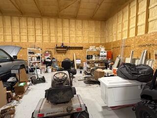 134 Meadowbrook Ln, Walnut Shade, MO 65771 - storage area with a garage