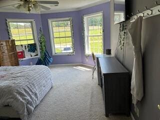 134 Meadowbrook Ln, Walnut Shade, MO 65771 - bedroom featuring carpet and ceiling fan