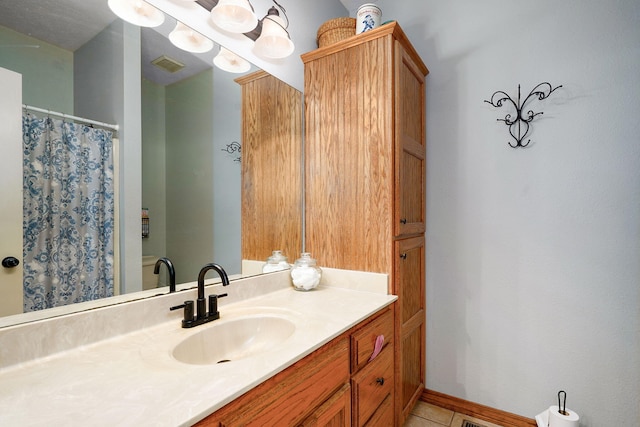 8404 Fossilsaurus Ln, Ash Grove, MO 65604 - full bathroom with vanity and tile patterned flooring
