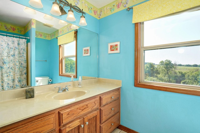 8404 Fossilsaurus Ln, Ash Grove, MO 65604 - full bath with vanity and curtained shower