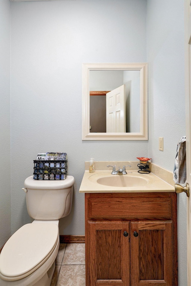 8404 Fossilsaurus Ln, Ash Grove, MO 65604 - bathroom with vanity and tile patterned floors