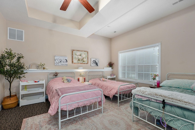 1776 S Gregg Rd, Nixa, MO 65714 - bedroom featuring carpet flooring and a ceiling fan
