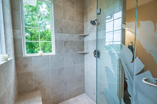 280 Center Rd, Ozark, MO 65721 - bathroom with tiled shower and plenty of natural light