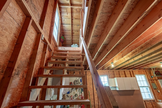 280 Center Rd, Ozark, MO 65721 - staircase featuring healthy amount of natural light
