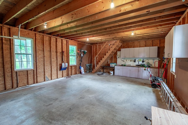 280 Center Rd, Ozark, MO 65721 - below grade area featuring stairway