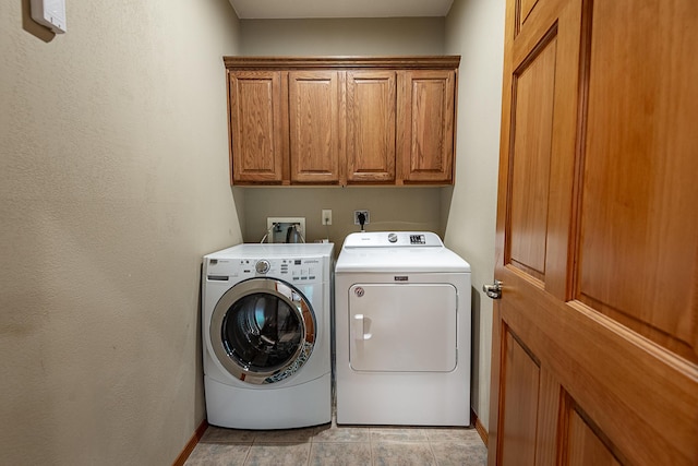 280 Center Rd, Ozark, MO 65721 - washroom featuring washing machine and dryer and cabinet space