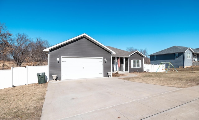 1643 Columbia Ave, Rolla, MO 65401 - ranch-style house with an attached garage and driveway