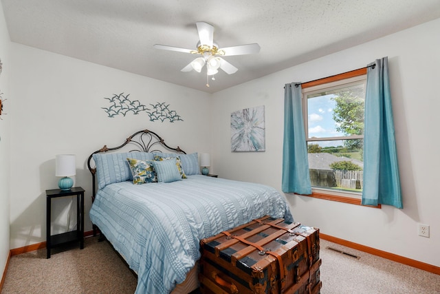 3605 N 30th St, Ozark, MO 65721 - bedroom with carpet flooring and a ceiling fan