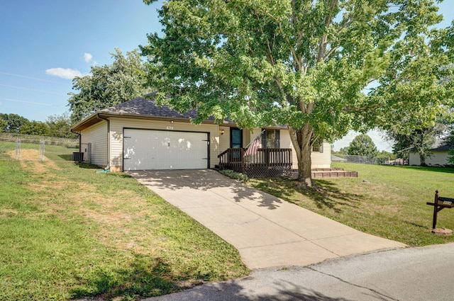 904 N 41st St, Nixa, MO 65714 - view of front of property with a garage, concrete driveway, and roof with shingles
