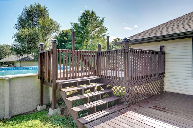 904 N 41st St, Nixa, MO 65714 - deck featuring stairway