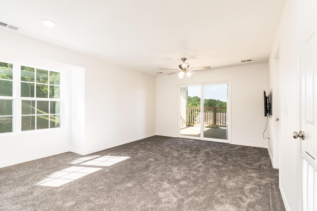 37 Lantern Bay Ln Unit 3, Branson, MO 65616 - carpeted spare room with a ceiling fan and recessed lighting