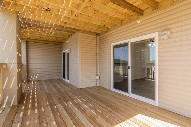 37 Lantern Bay Ln Unit 3, Branson, MO 65616 - view of wooden deck