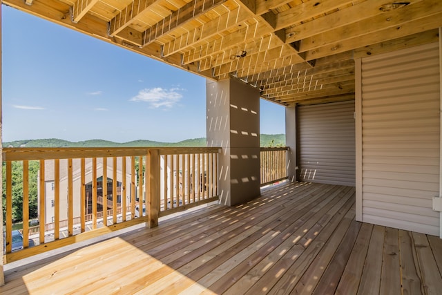 37 Lantern Bay Ln Unit 3, Branson, MO 65616 - deck featuring a mountain view