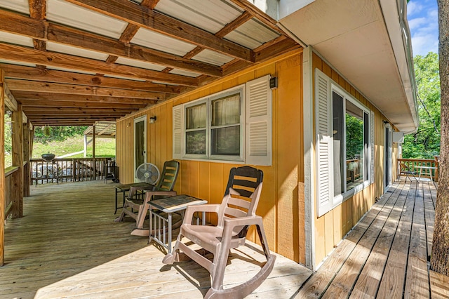 3637 State Highway Y, Forsyth, MO 65653 - view of deck
