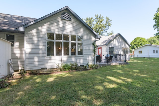 618 Parnell Cir, Branson, MO 65616 - back of property with a yard