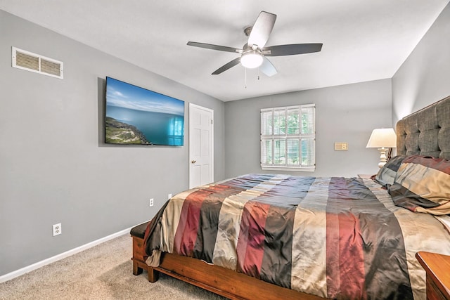107 Oakwood Dr, Branson, MO 65616 - bedroom with carpet and ceiling fan