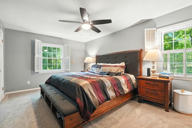 107 Oakwood Dr, Branson, MO 65616 - bedroom with carpet flooring and ceiling fan