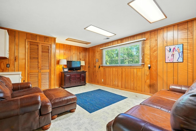 107 Oakwood Dr, Branson, MO 65616 - living room with wood walls and baseboards