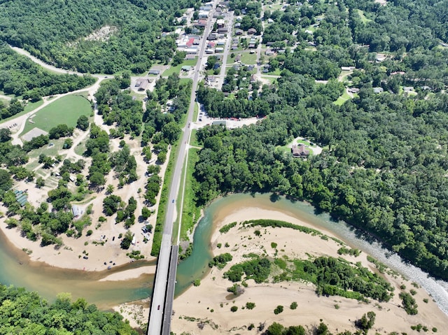 18189 2nd St, Eminence, MO 65466 - bird's eye view of a nearby body of water