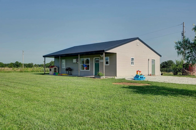361 Durington Rd, Buffalo, MO 65622 - back of property with a lawn