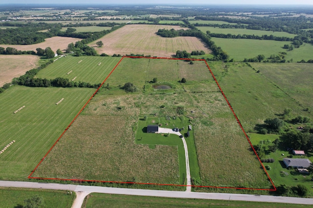 361 Durington Rd, Buffalo, MO 65622 - view of rural area with extensive farmland and property boundaries highlighted