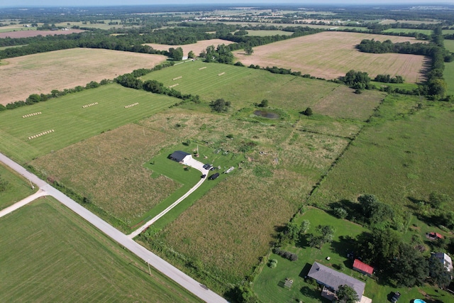 361 Durington Rd, Buffalo, MO 65622 - aerial view of property and surrounding area with rural landscape and large plots for crops