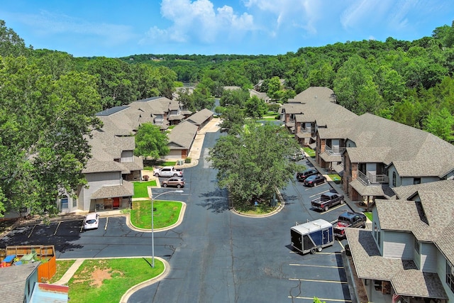 7815 Cozy Cove Rd Unit 3-15, Branson, MO 65616 - aerial view of residential area featuring a heavily wooded area