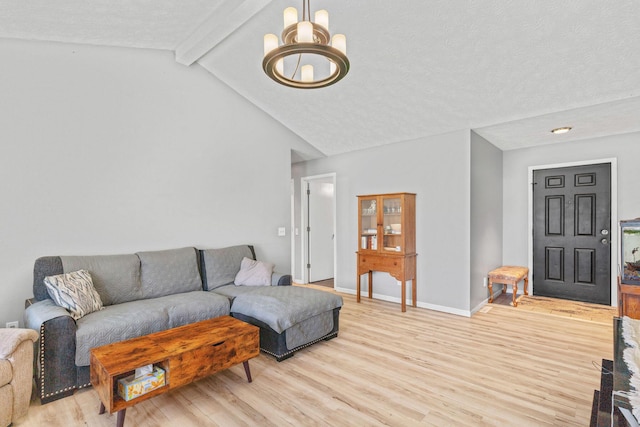 208 S Poplar Ct, Nixa, MO 65714 - living room with light wood finished floors and a chandelier