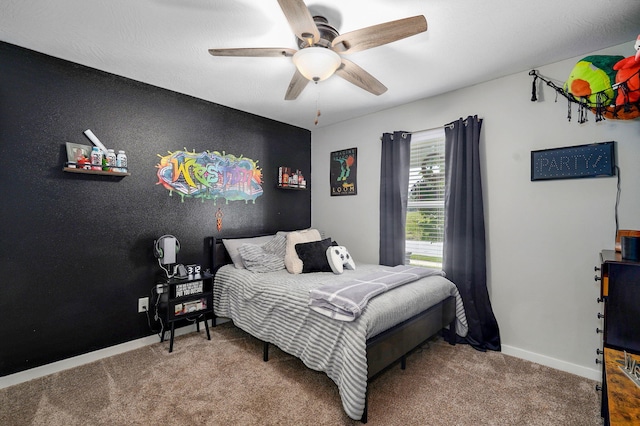 504 Gauge St, Willard, MO 65781 - bedroom featuring carpet floors and ceiling fan