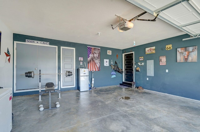 504 Gauge St, Willard, MO 65781 - garage with a garage door opener