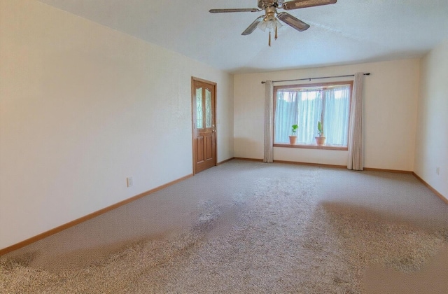 1746 Wall Rd, Mountain Grove, MO 65711 - unfurnished room featuring light colored carpet and ceiling fan