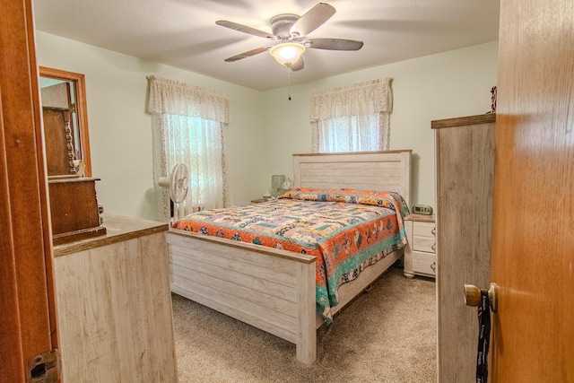 1746 Wall Rd, Mountain Grove, MO 65711 - carpeted bedroom with ceiling fan