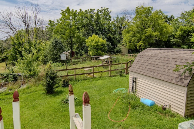 1746 Wall Rd, Mountain Grove, MO 65711 - view of yard with a storage shed