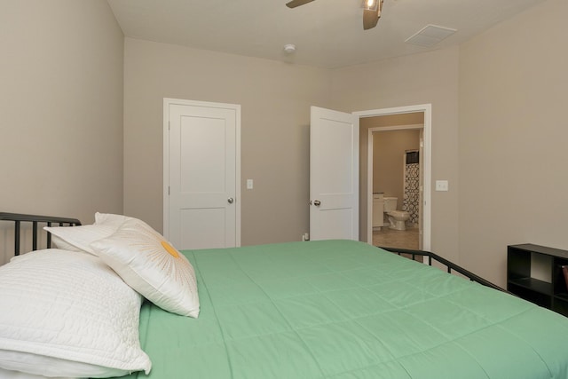 1929 N Brookhollow Dr, Nixa, MO 65714 - bedroom featuring a ceiling fan