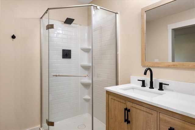 103 W Secluded Ln, Nixa, MO 65714 - full bathroom with a shower stall and vanity
