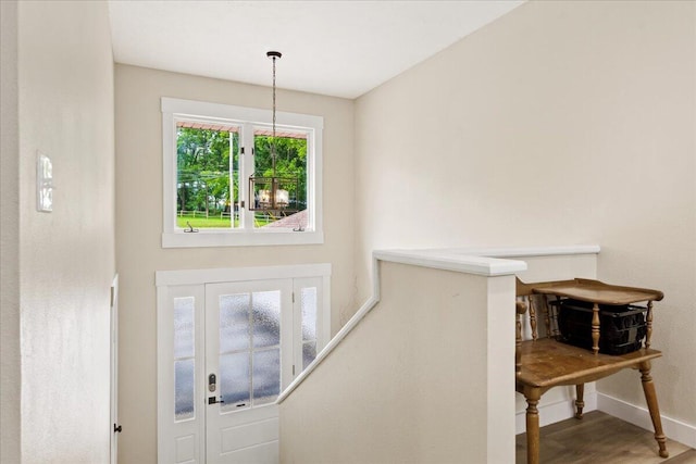 103 W Secluded Ln, Nixa, MO 65714 - entrance foyer featuring baseboards and wood finished floors