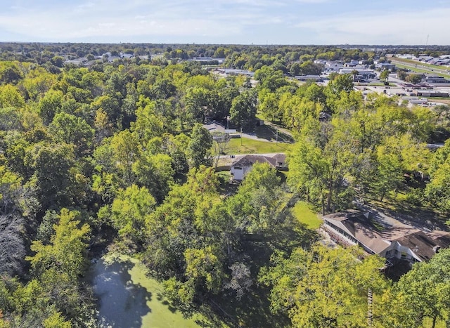 103 W Secluded Ln, Nixa, MO 65714 - aerial view of a heavily wooded area