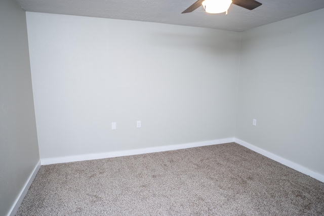 1719 N Pine St, Marshfield, MO 65706 - carpeted empty room with ceiling fan and baseboards