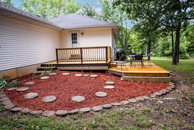1719 N Pine St, Marshfield, MO 65706 - view of deck