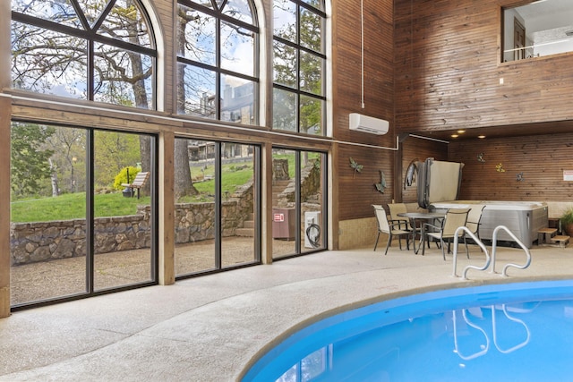 348 Sunset Cv Unit 413, Branson, MO 65616 - view of swimming pool with a wall mounted air conditioner