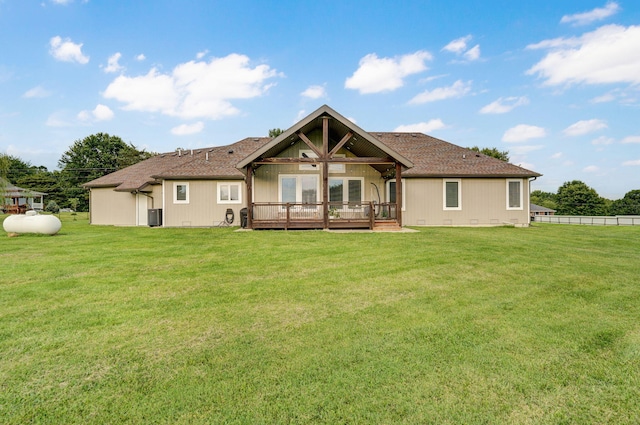 4113 S Farm Rd Unit 223, Rogersville, MO 65742 - rear view of house featuring a deck