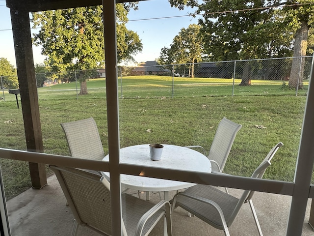 17 Fall Creek Trl Unit 4, Branson, MO 65616 - view of yard with outdoor dining area