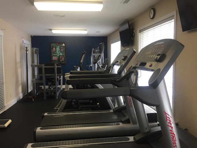17 Fall Creek Trl Unit 4, Branson, MO 65616 - gym with baseboards
