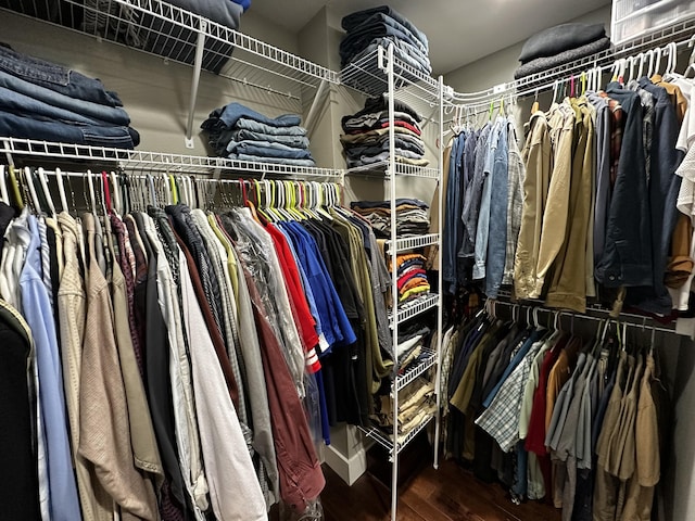 1179 N Pine St, Marshfield, MO 65706 - walk in closet with wood finished floors